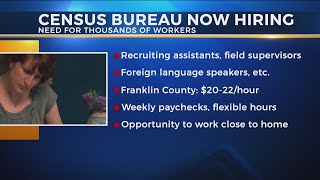 Need a job? The US Census Bureau is hiring