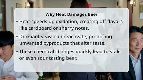Can Warm Temperatures Spoil My Unopened Beer?