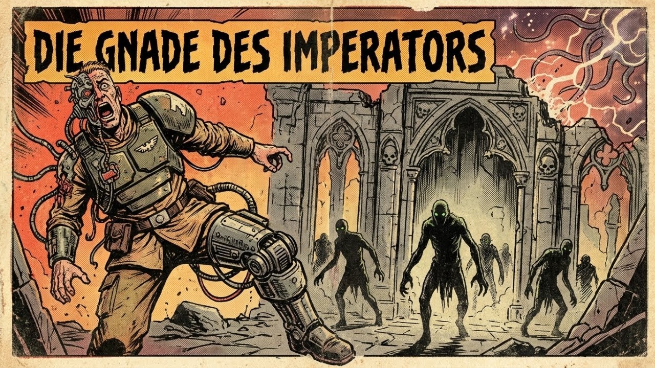 Die Gnade des Imperators - Wie aus Soldaten Maschinen werden | Warhammer 40K Horror