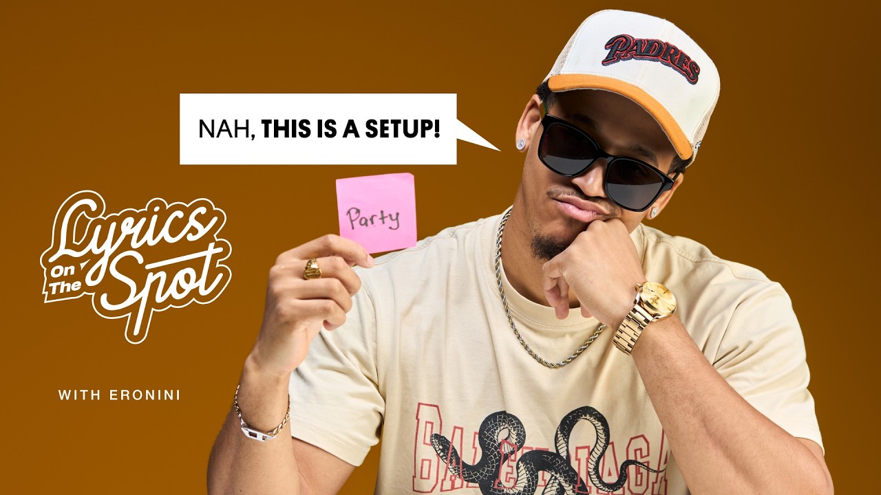 ERONINI sing "Sweet Love” “Cold Outside”, Davido & Fireboy DML on Lyrics On The Spot!