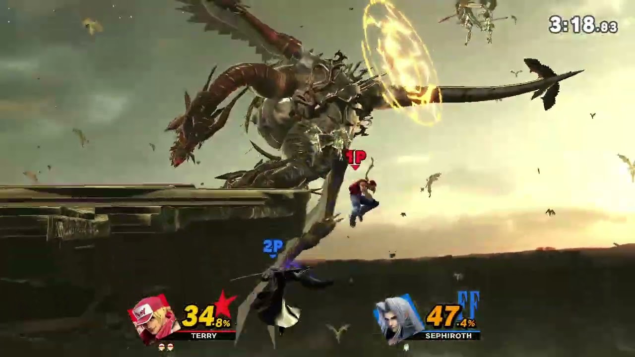 スマブラSP　オンライン対戦　テリーvsセフィロス