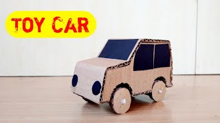 How to Make a Cardboard Toy Car » Upcycling DIY Project