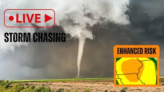 LIVE STORM CHASER: Strong Tornadoes Likely In Iowa