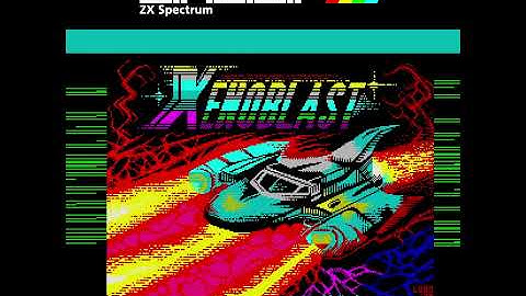 ZX Spectrum   Xenoblast Intro