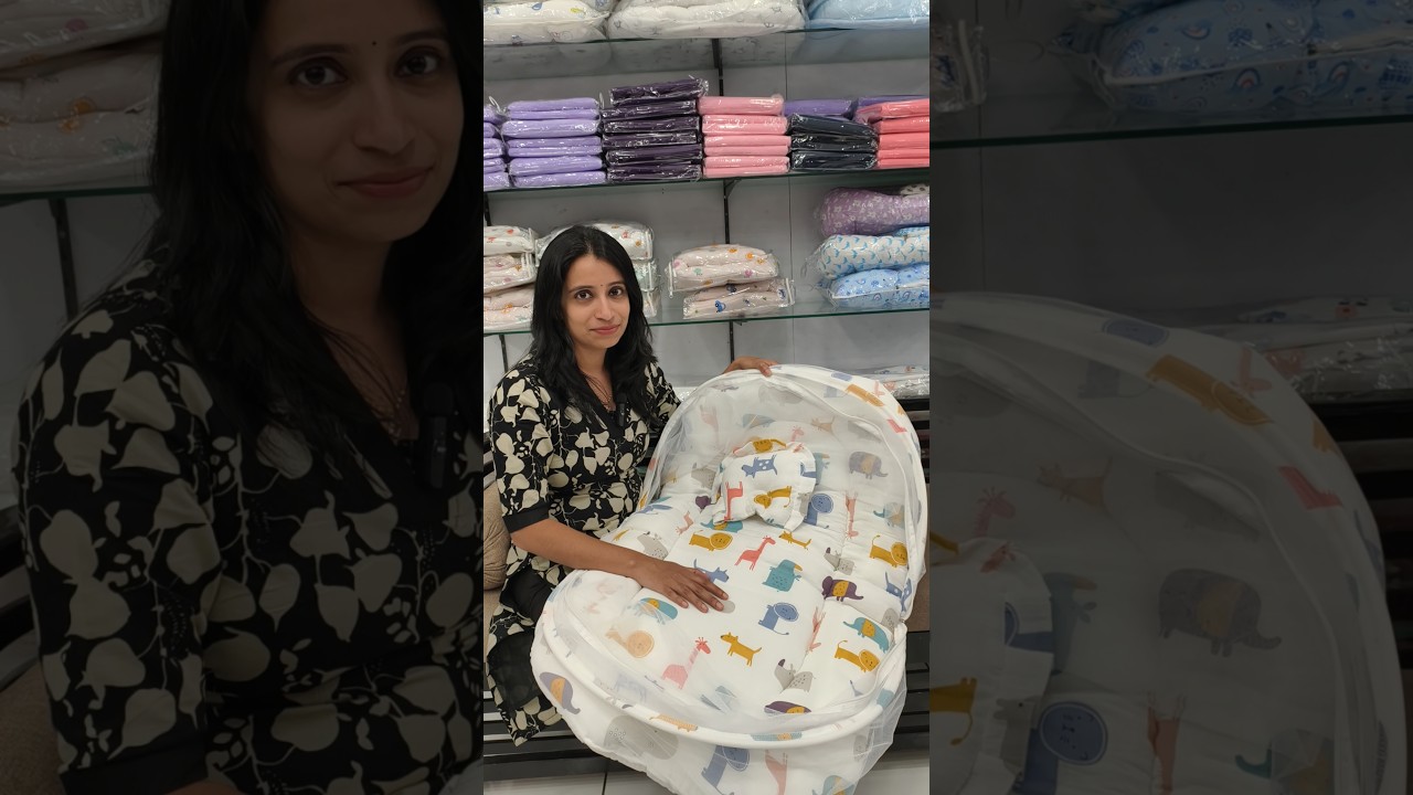 Crunch Muslin Net Bed 𝗺𝗼𝗺 𝗻 𝗰𝘂𝘁𝗲 09562032603