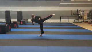 Choong Jung 2 - Blue, Brown, and Red Belt Class Form