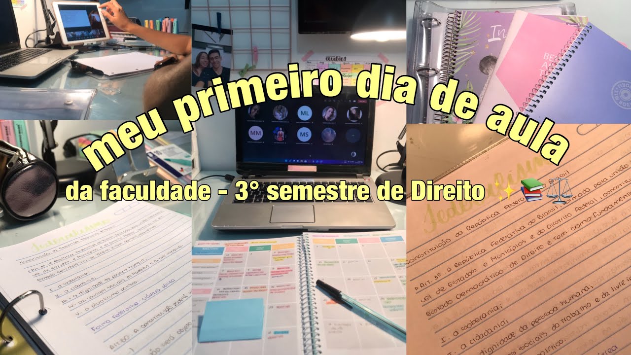 ✨ MEU PRIMEIRO DIA DE AULA DA FACULDADE 2022 *vlog realista* ✨📚⚖️