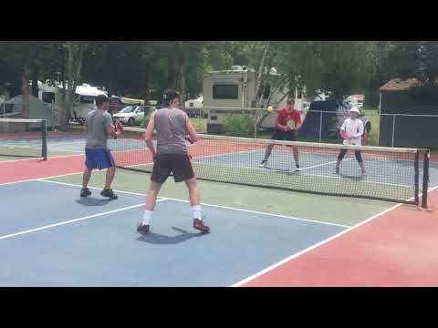 Pickleball At Strawberry Park - July 11, 2017