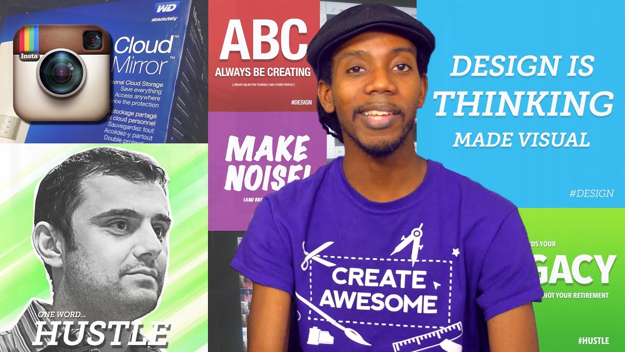 How to Find Graphic Design Inspiration on Instagram - YouTube