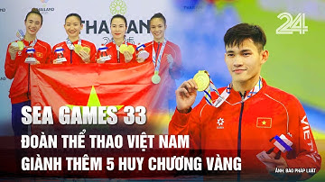 SEA Games 33 ngày thứ 5: Đoàn thể thao Việt Nam giành thêm 5 Huy chương Vàng | VTV24