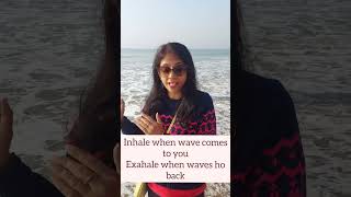 wave meditation #meditation #mentalhealth #beach #emotional #stressrelief #nature