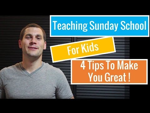 Video: How To Organize A Sunday School