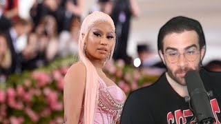 Hasanabi Reacts to Nicki Minaj's Anti-Vax Tweets and Out Ratios Her