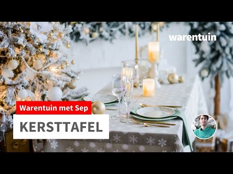 Video: Hoe Versier Je Een Kersttafel