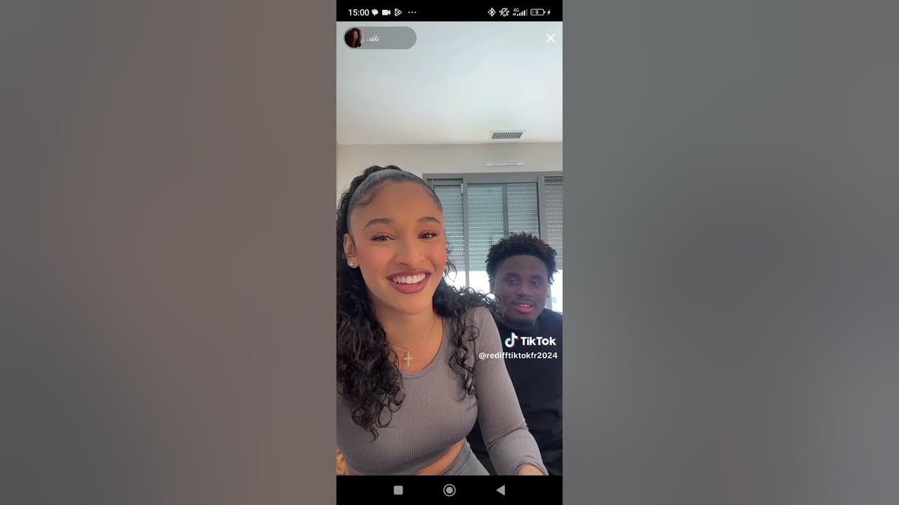 Alicia règle la nutrition de Chris Rediffusion live TikTok couple rediffusion tiktok 