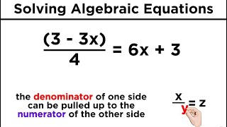 Algebraic Equations With Variables on Both Sides