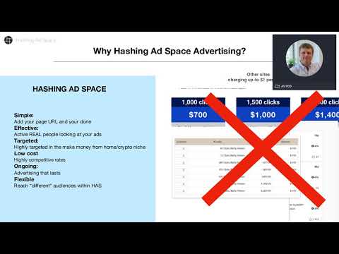 Hashing Ad Space Advertising: Traffic Training for Best Results