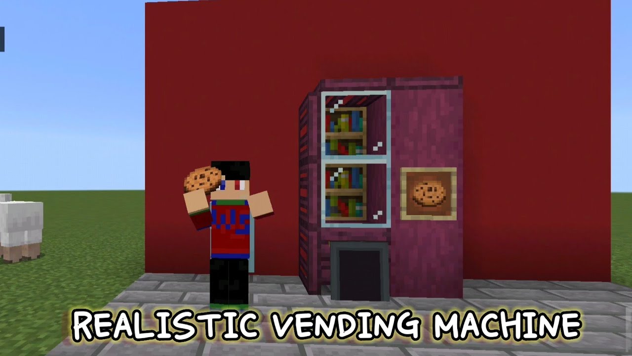 Working Awesome Vending Machine in Minecraft - YouTube