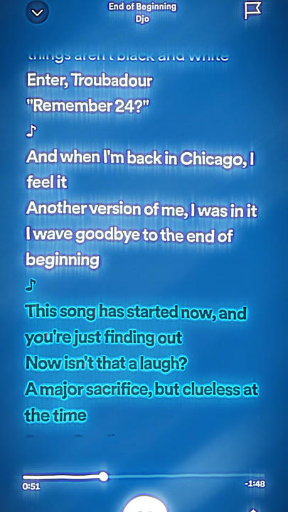 End of Beginning (Djo) - Sped Up