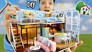 I Built my Dream Miniature Home! Smallest House in the World