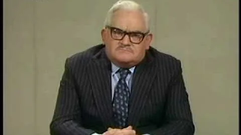 Ronnie Barker - Mispronunciation Sketch