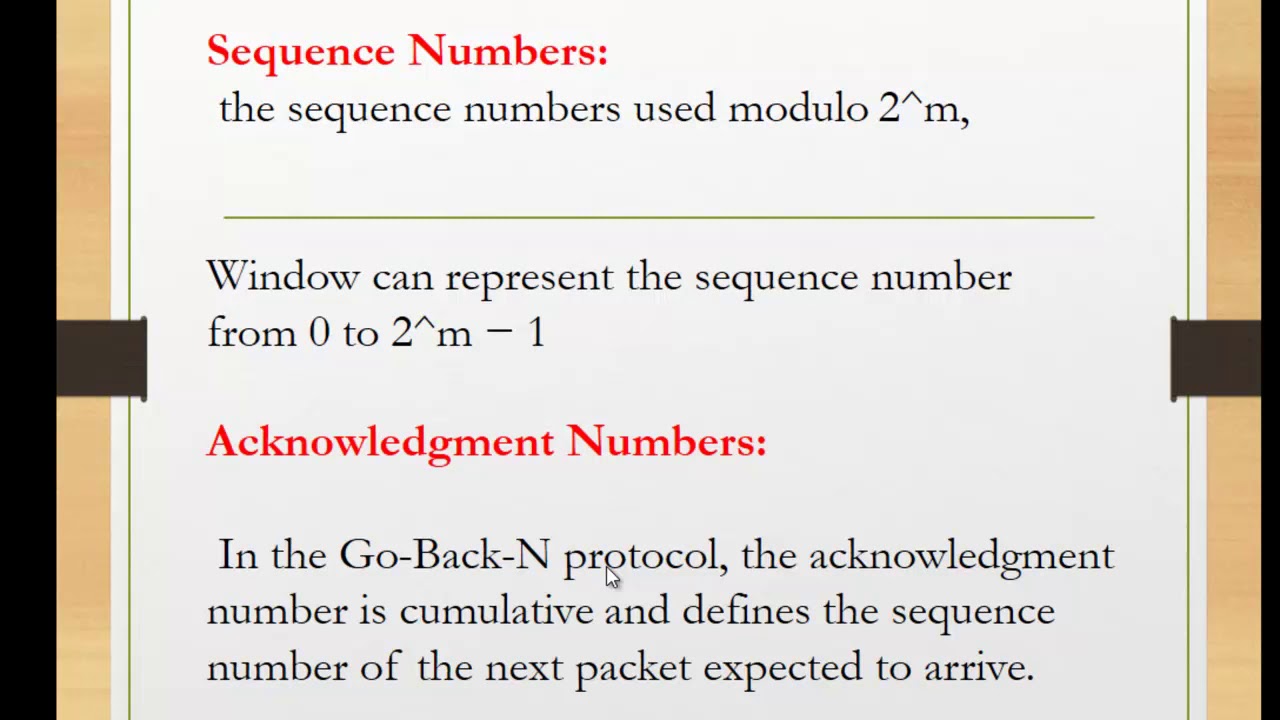 GO BACK N protocol - YouTube