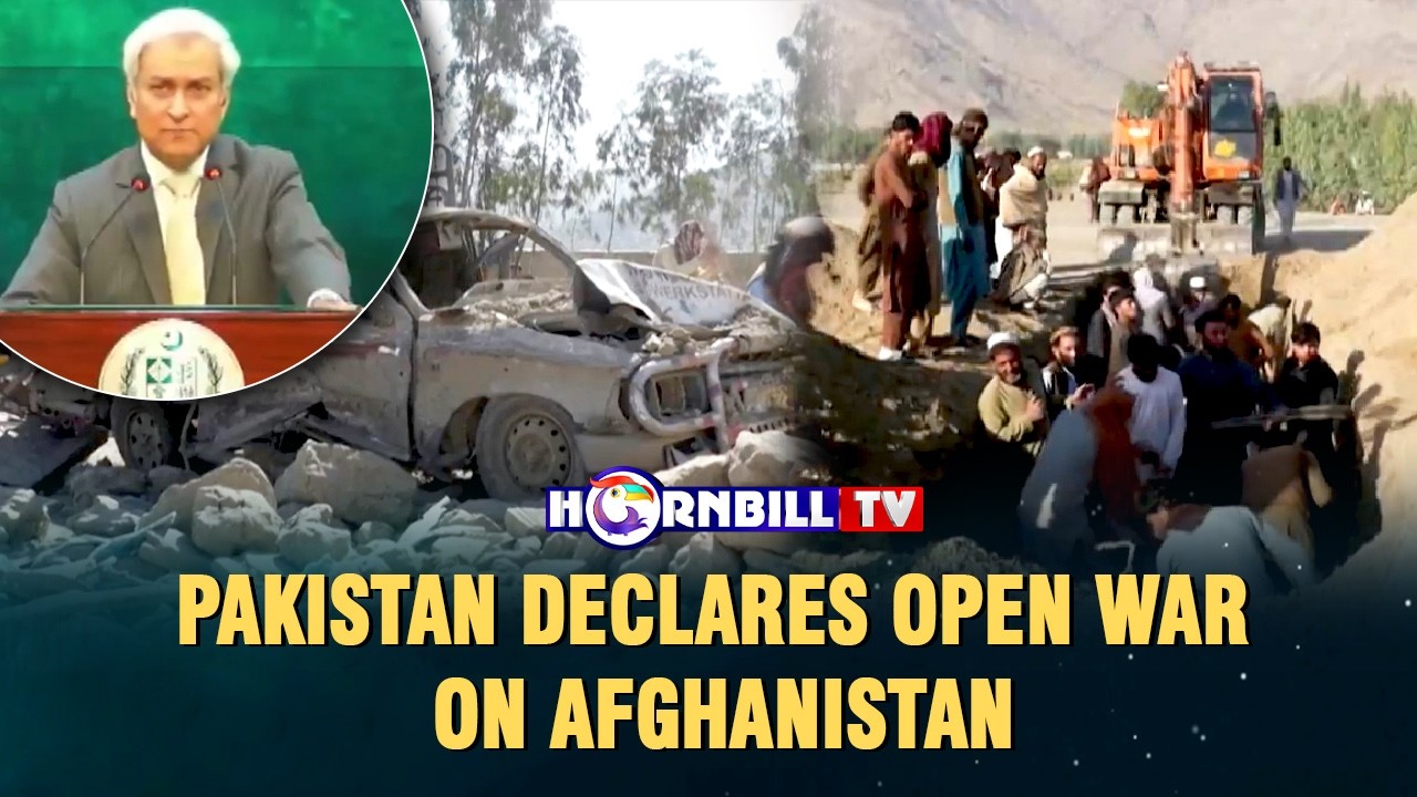 PAKISTAN DECLARES OPEN WAR ON AFGHANISTAN