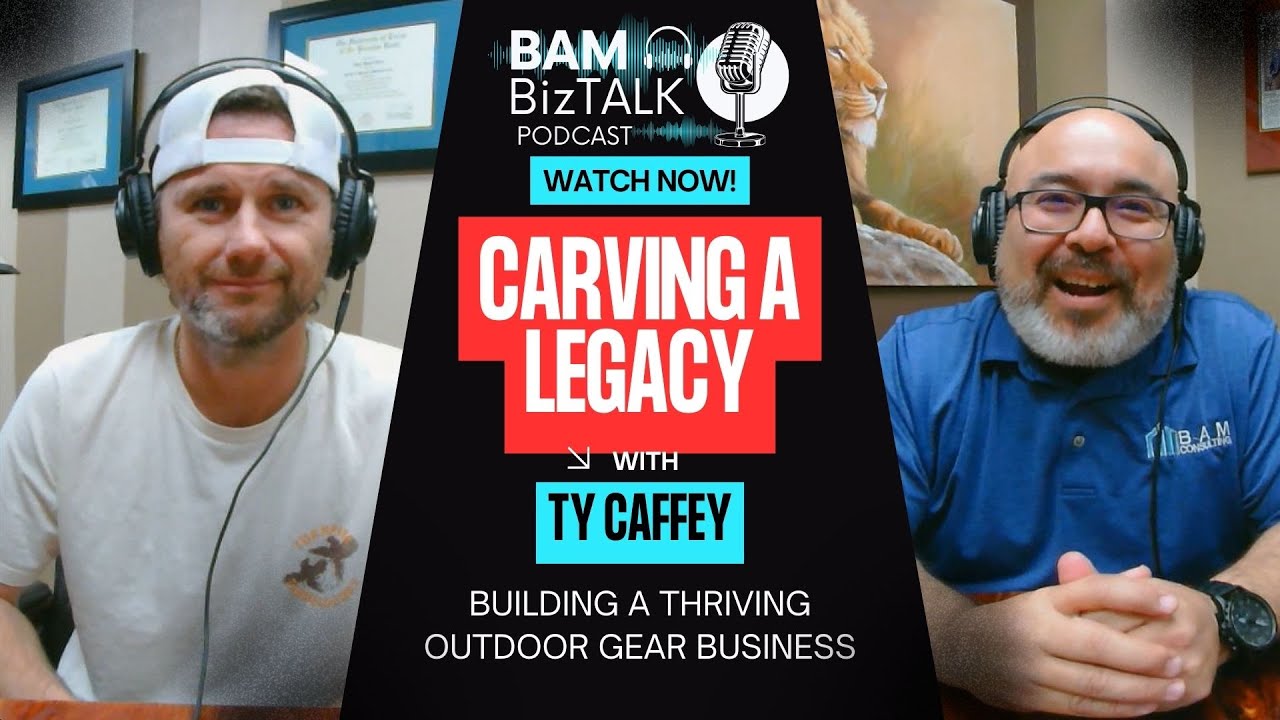 #63 Carving a Legacy | How Ty Caffey is Reviving Ski Skeller Sports | BAM BizTalk Podcast