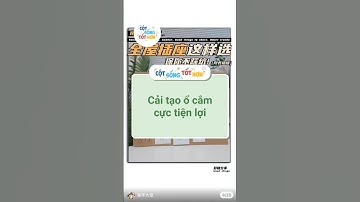 Hướng dẫn cải tạo ổ cắm trong nhà cực tiện lợi #giadinh #tips #tothonmoingay #shorts