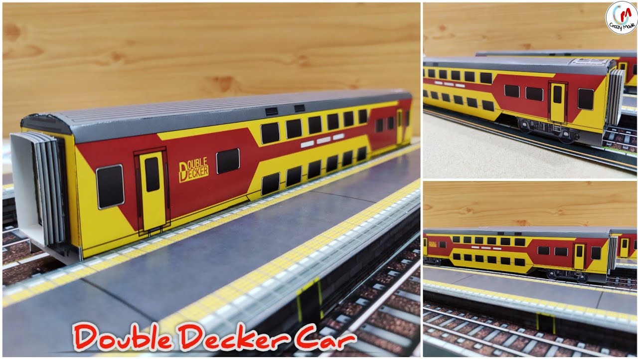 papercraft train templates