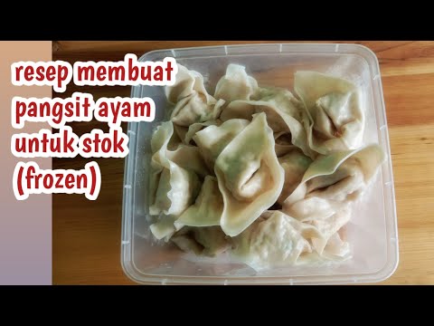 Cara Bikin Pangsit Daging Ayam