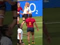 Jorja Miller dancing through defenders had EVERYONE cheering 🙌 #RWC2025