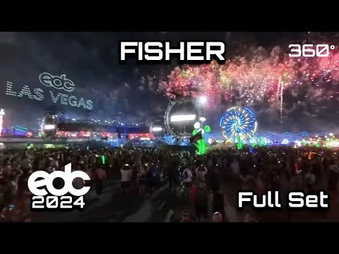 EDC 2024 (360): FISHER DJ Set at Kinetic Field