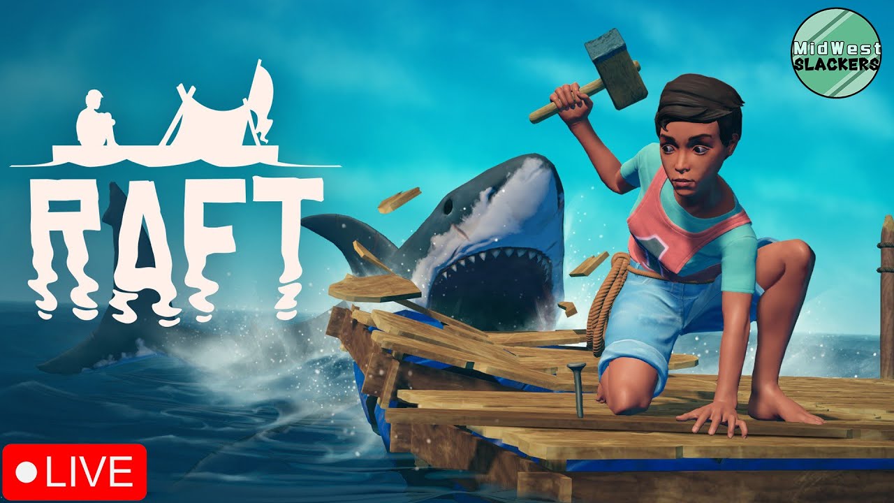 Bruce Raft Game 🔴The Attack of the Bruce - Raft Gameplay Part 1 - YouTube