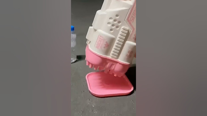 Súng bắn bong bóng xà phòng 2_Cute gun