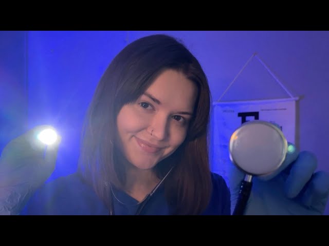 ASMR 10 Minute Cranial Nerve Exam 👁️ Soft Spoken