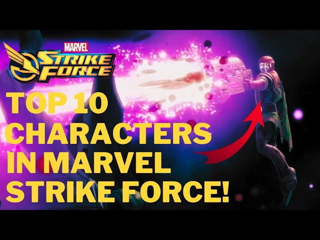 Marvel Strike Force Tier list December 2023 - All Character Ranked