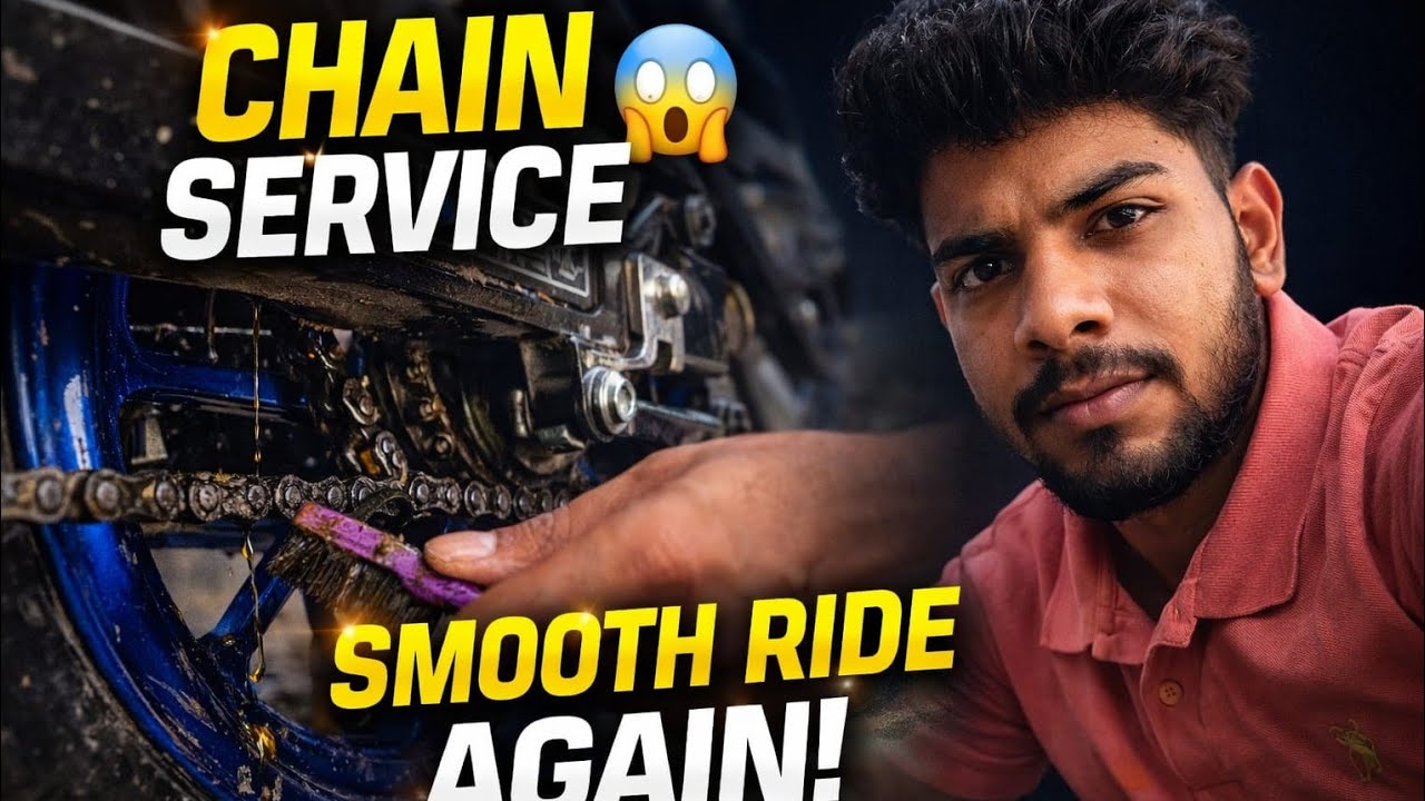 Panther Chain Cleaning Routine | Har Rider Ko Pata Hona Chahiye