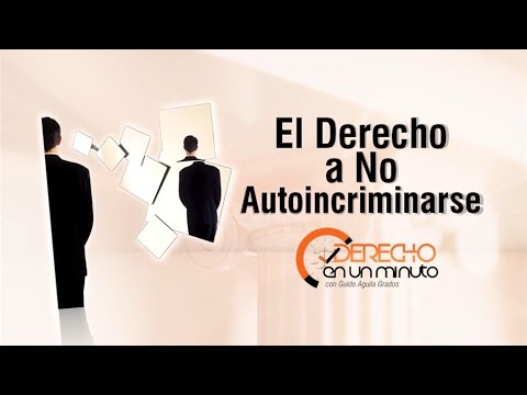 Video: ¿Qué significa autoincriminación?