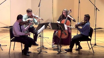 Alexander Borodin - String Quartet No. 2 in D Major - I. Allegro moderato (Kontras Quartet)