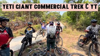 YETI GIANT TREK & COMMERCIAL | DOWNHILL RIDE 🚴 | MOUNTAIN BIKE IN NEPAL 🇳🇵 | @Rakeshlamaoffical