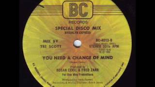 Brooklyn Express - You need a change of mind (1982)