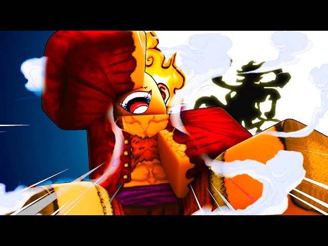 CRIEI o AVATAR do LUFFY NIKA no ROBLOX (Luffy Gear 5) 