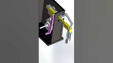 pick place #mechanism #machine #solidworks #3dprinting #simulation