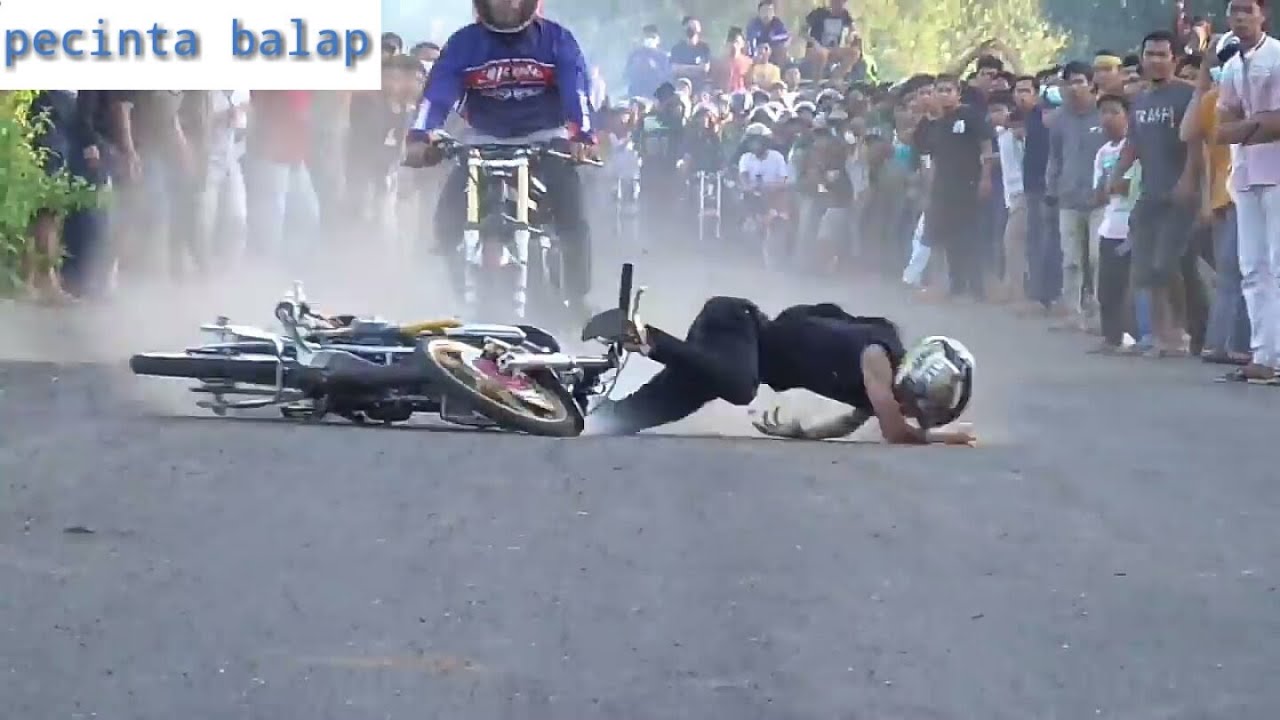 RAMADHAN RACE !!! Detik-detik joki ninja hilang kendali