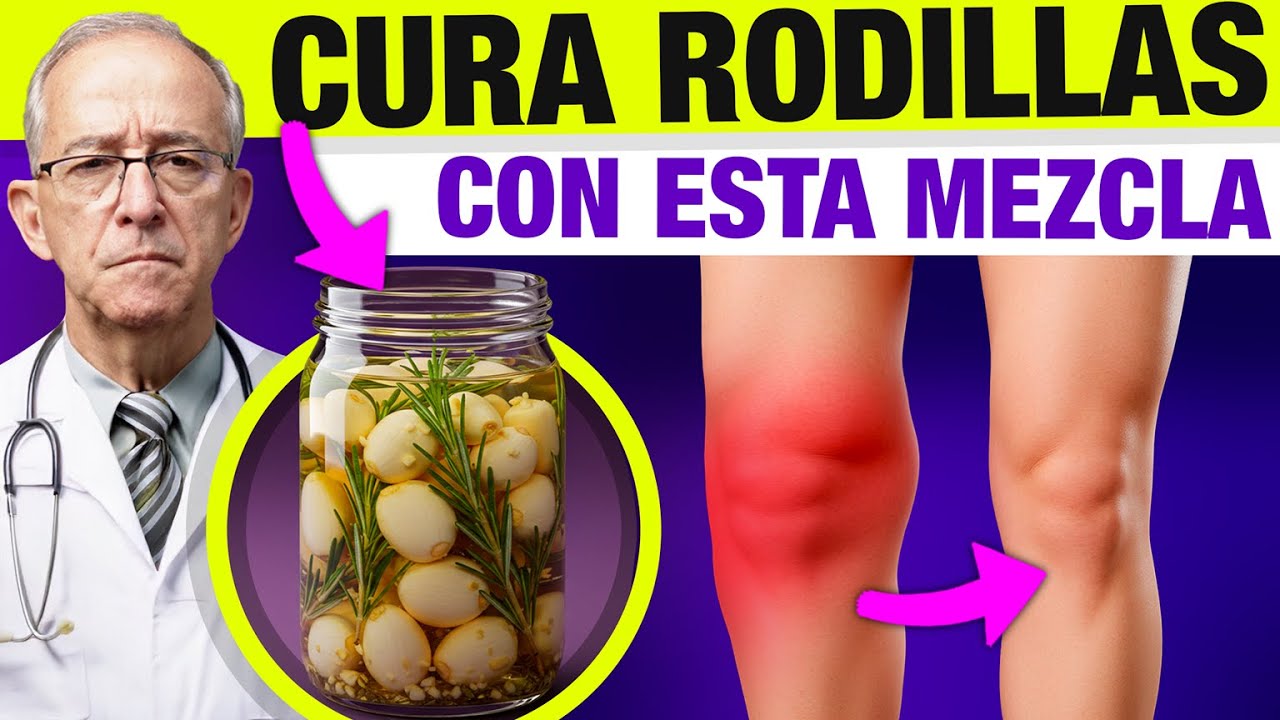🧄 AJO CON ROMERO, Alivia el Dolor de Rodillas, Caderas o Manos - Oswaldo Restrepo RSC