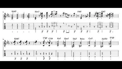 On Green Dolphin Street / Mike Moreno Comping & Solo Transcriptions (Standards With Friends #9 )