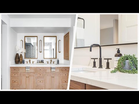 Video: 75 Brown Bathroom With A Built-in Vanity Design Ideas You'll Love ⭐️