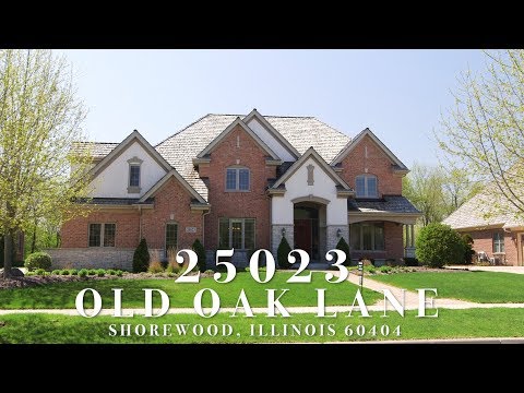 25023 Old Oak Ln, Shorewood, IL home video tour