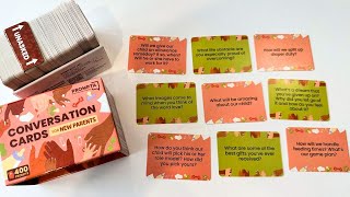 Conversation Starter Cards | Couples + New Parents Date Night Idea!